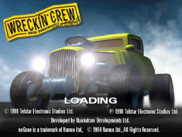 Wreckin Crew - Drive Dangerously (US) screen shot title